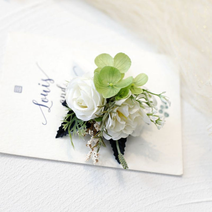 Rose and Hydrangea Corsage Collection