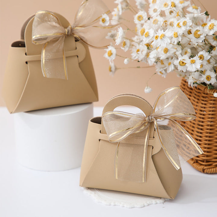 Party Favor Gift Bag with Silk Bow Pack 20 (12x5.5x13cm)