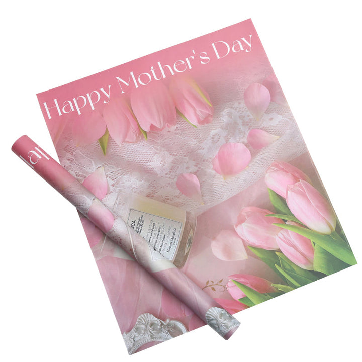 Florals Wrapping Paper for Mother's Day Pack 15 (50x58cm)