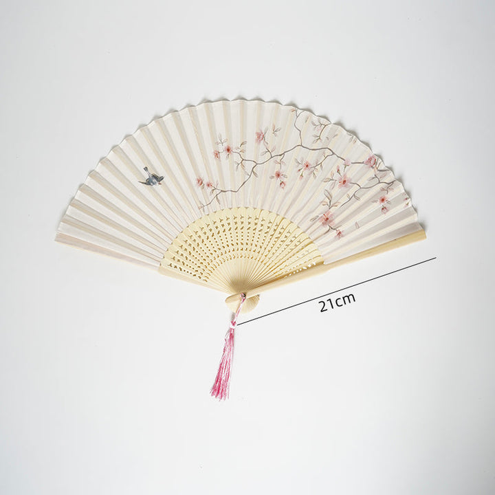 Chinese Embroidery Pearl Fan, perfect as florist supplies.