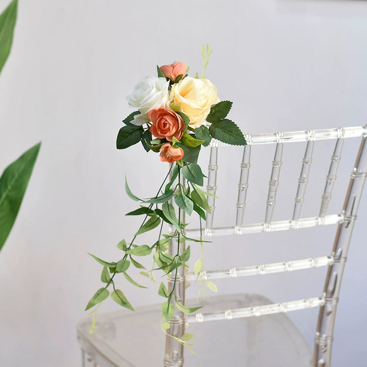 Elegant wedding decoration Flowers for Wedding Ceremony Chair Decor for wedding decorations, perfect wedding decoration