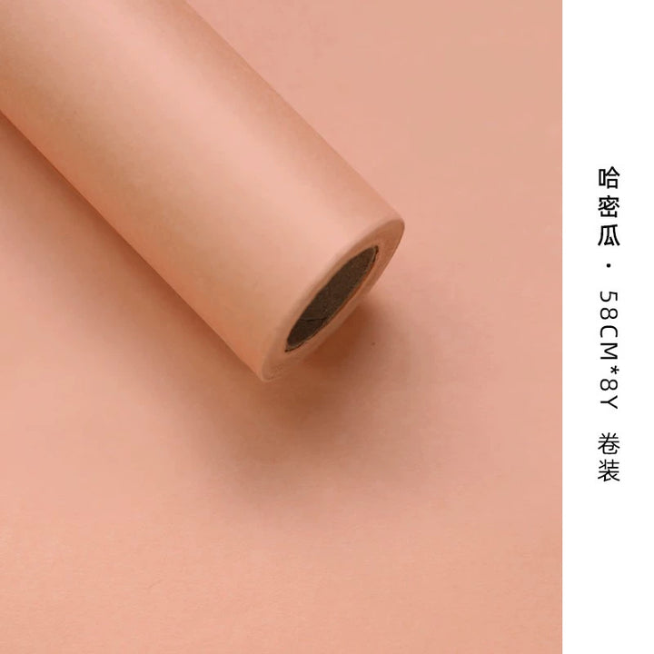 Thick Waterproof Solid Color Kraft Flower Wrapping Paper