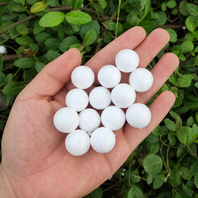 White Polystyrene Foam Balls for DIY Crafts is a perfect addition to your decorative floral collection.