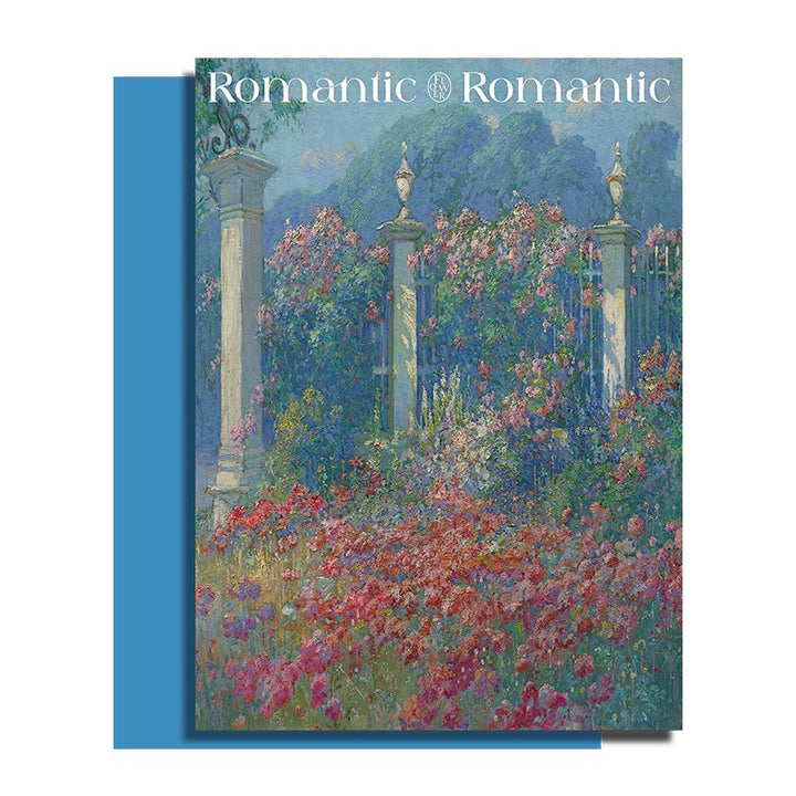 Romantic Oil Painting Floral Kraft Wrapping Paper 