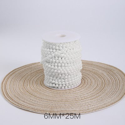 Pearl Beading Chain Ribbon for Gift Bouquet Packaging