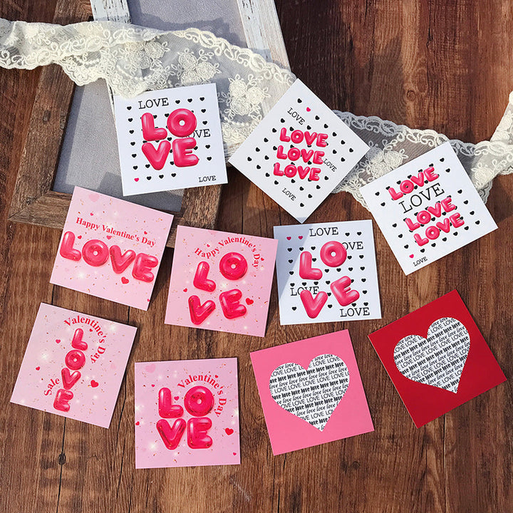 LOVE Valentine's Day Cards Pack 20 (9x9cm) is an excellent choice for your greeting cards needs.