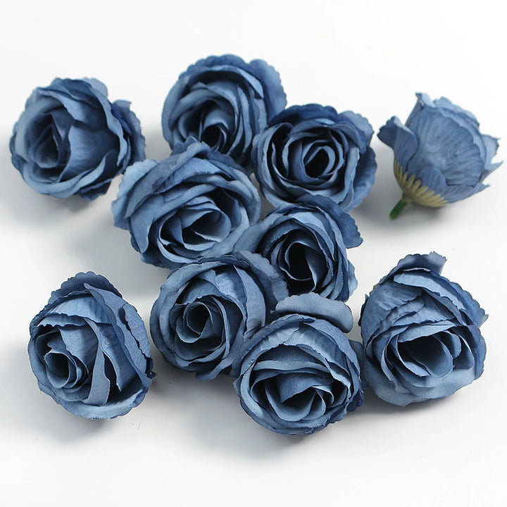 4cm Artificial Rose Flower Heads Pack 30 is a perfect addition to your floral supply collection.