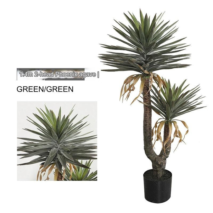 Artificial Yucca Tree for Home and Hotel Décor – Faux Tropical Green Plant