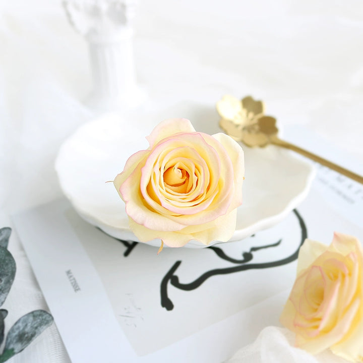 Elegant Preserved Roses - 3.5-4.5cm Bloom for Timeless Arrangements