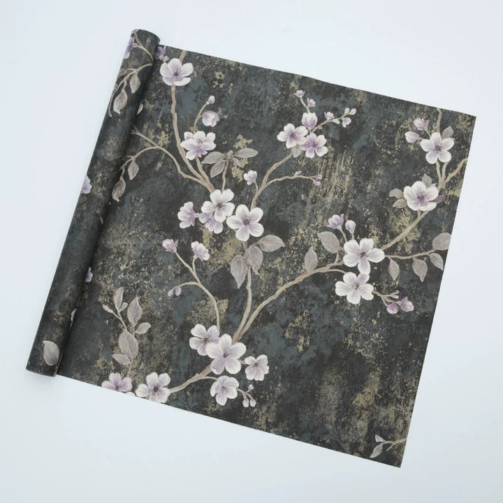 Premium Embossed Floral Bouquet Wrapping Paper, 10 Sheets of 53x53cm, Mulberry Paper