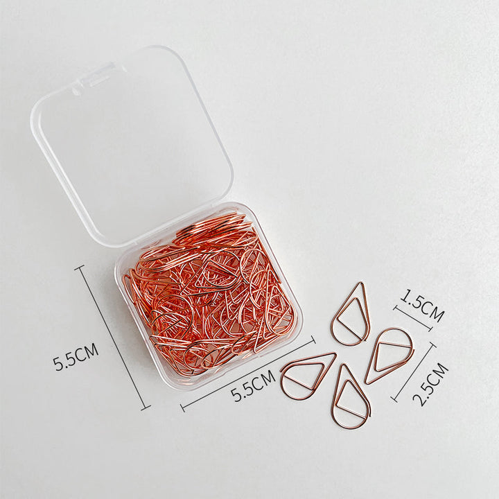 Crown Bunny Heart Shape Cute Paper Clips, perfect as florist supply.