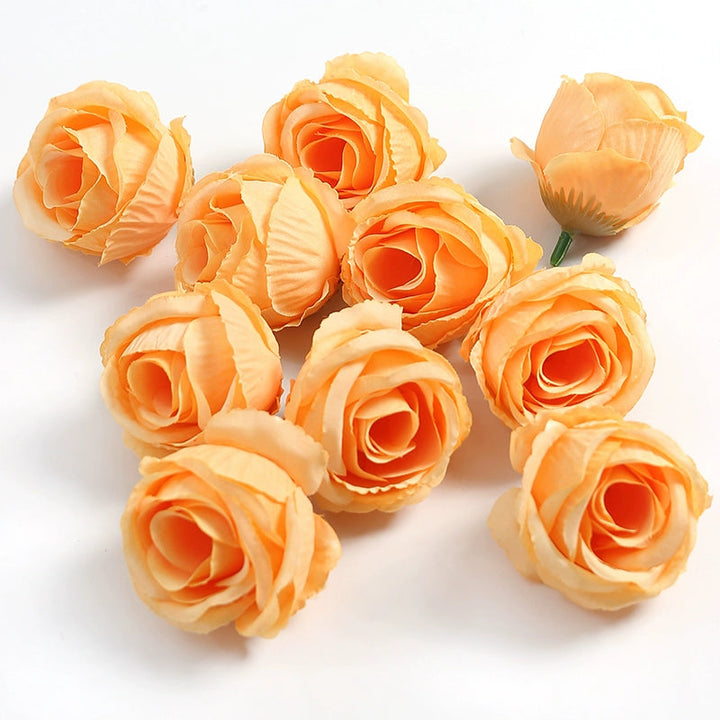 4cm Artificial Rose Flower Heads Pack 30 is a perfect addition to your florist supplies collection.