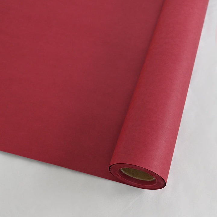 8 Yards Waterproof Colored Kraft Flower Wrapping Paper Roll