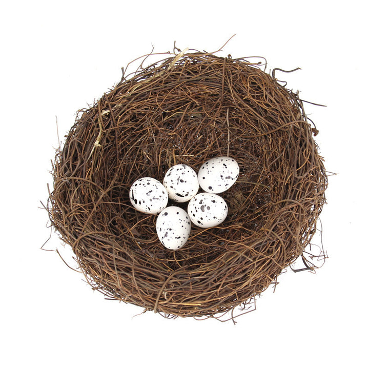 Artificial Bird's Straw Nest DIY Decor is a perfect addition to your floral supply collection.