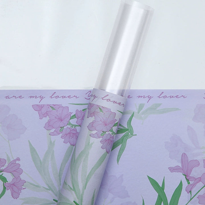 Botanical Print Flower Wrap Paper Pack 20 (30x50cm)