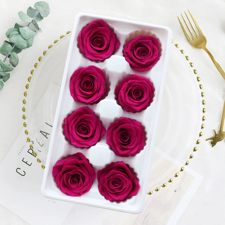 Preserved Rose 4-5cm – 60 Piece Floral Set for Creative Projects