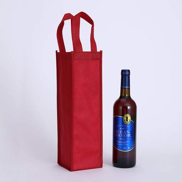 Non-woven Wine Bottle Gift Bags Pack 10