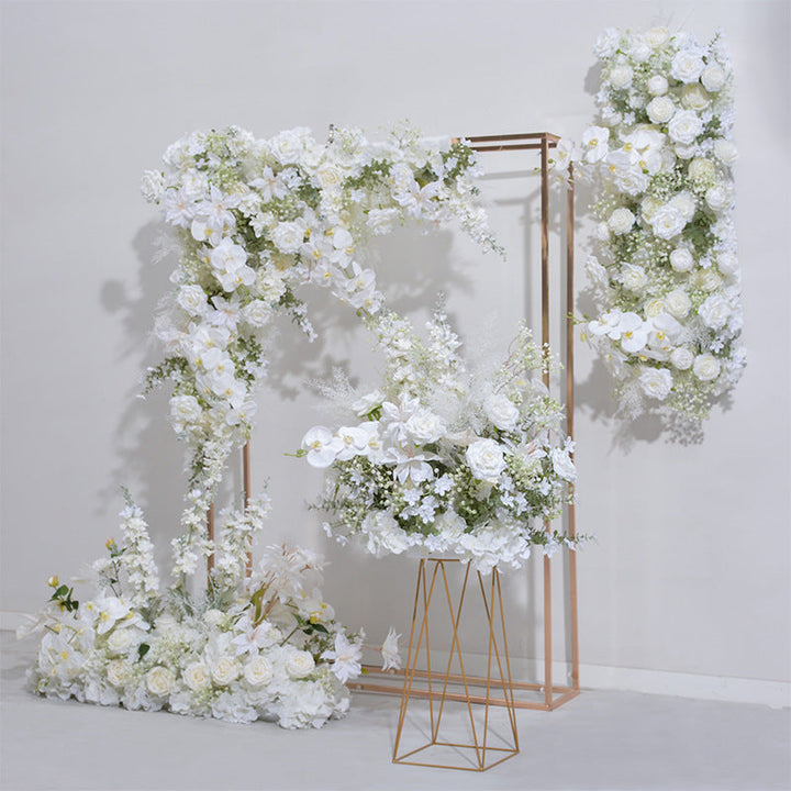 White Flower Set for Wedding Party Decor Proposal