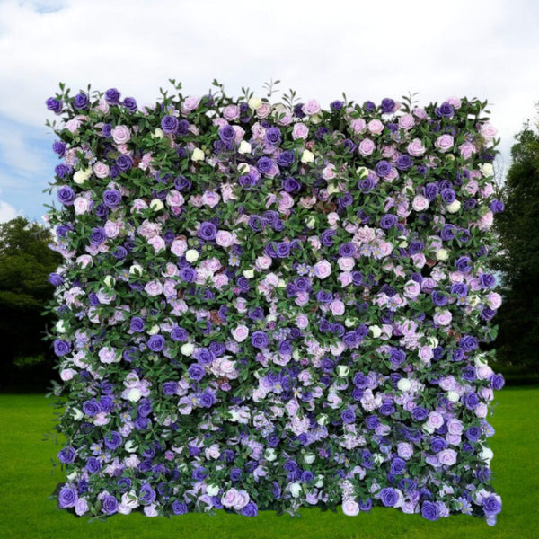 3D Flower Wall - Lavender Bliss Floral Wall Backdrop