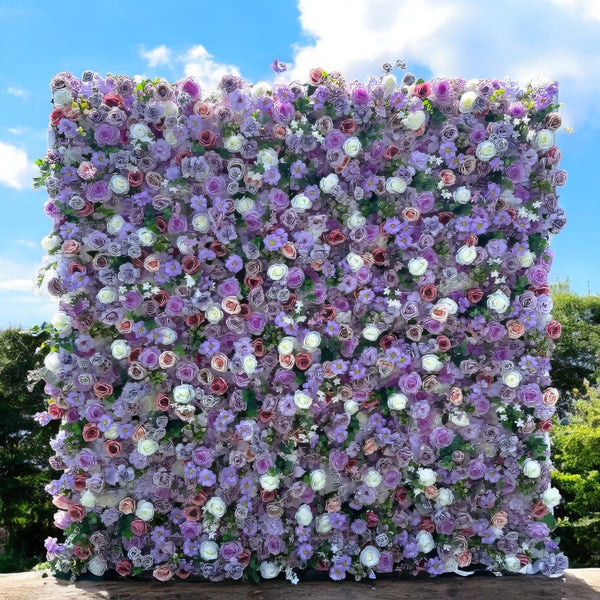 3D Flower Wall - Lavender Dreams Floral Wall Backdrop