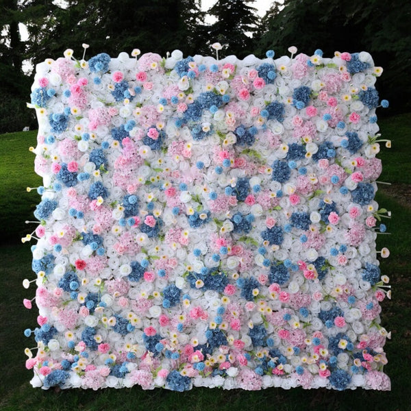 3D Flower Wall - Pastel Paradise Floral Wall Backdrop
