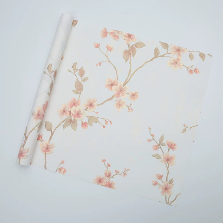 Embossed Floral Cloud Silk Gift Wrap - Elegant 3D High-Quality Floral Bouquet Wrap, 10 Sheets 53 x 53 cm