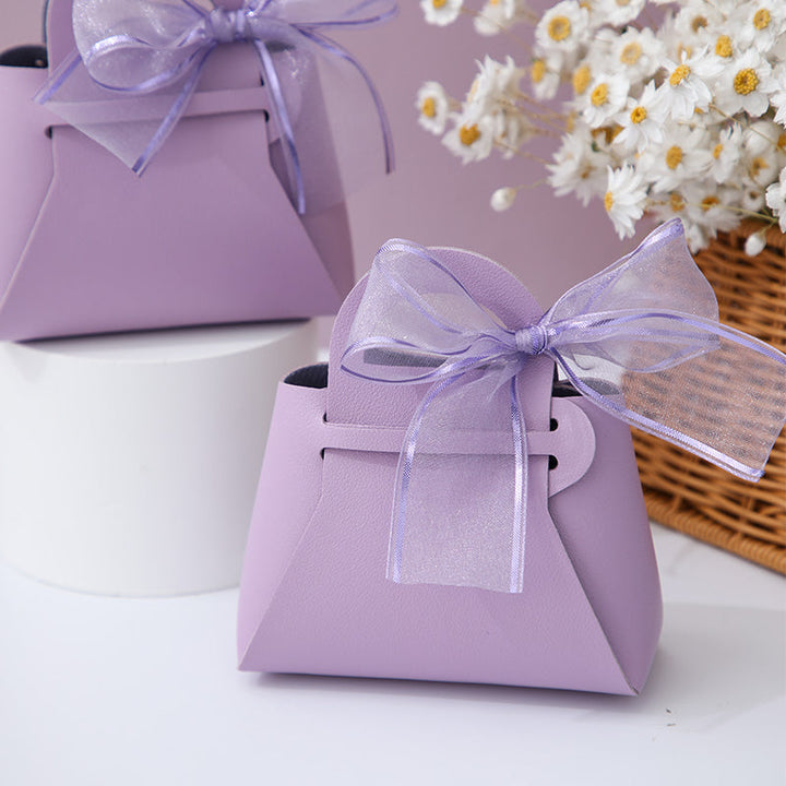 Party Favor Gift Bag with Silk Bow Pack 20 (12x5.5x13cm)