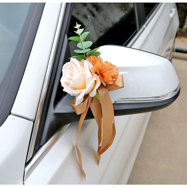 Perfect wedding decoration with wedding decorations Silk Flowers for Wedding Car Decoration, perfect wedding decorations