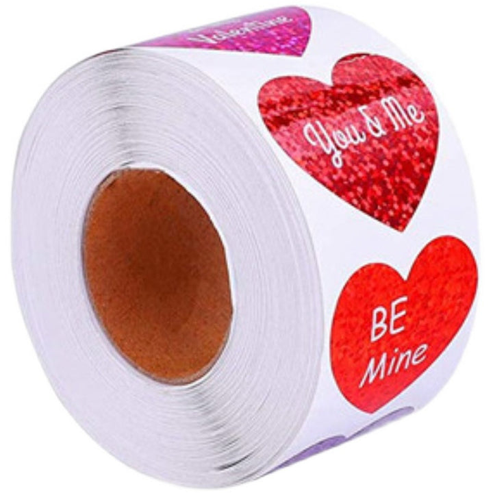 500pcs Valentine's Day Decorative Heart Stickers is a delightful addition to your valentine flower collection.