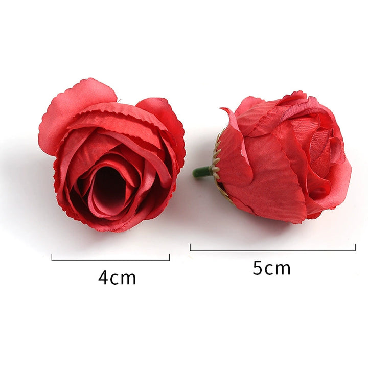 4cm Artificial Rose Flower Heads Pack 30 is a perfect addition to your floral supplies collection.