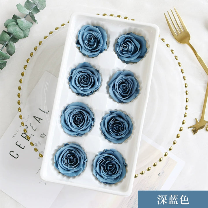 Preserved Rose 4-5cm – 35 Piece Floral Set for Creative Projects