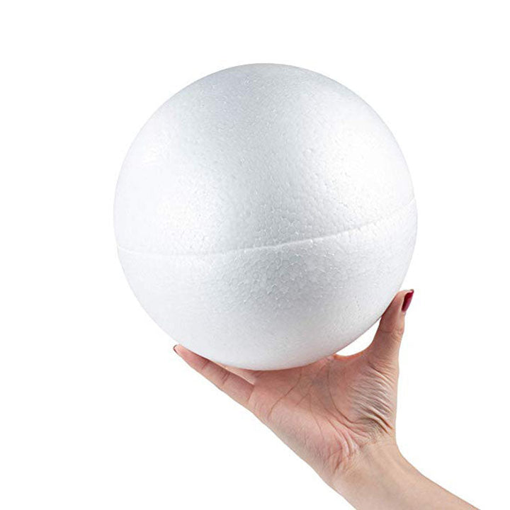 White Polystyrene Foam Balls for DIY Crafts is a perfect addition to your florist supplies collection.