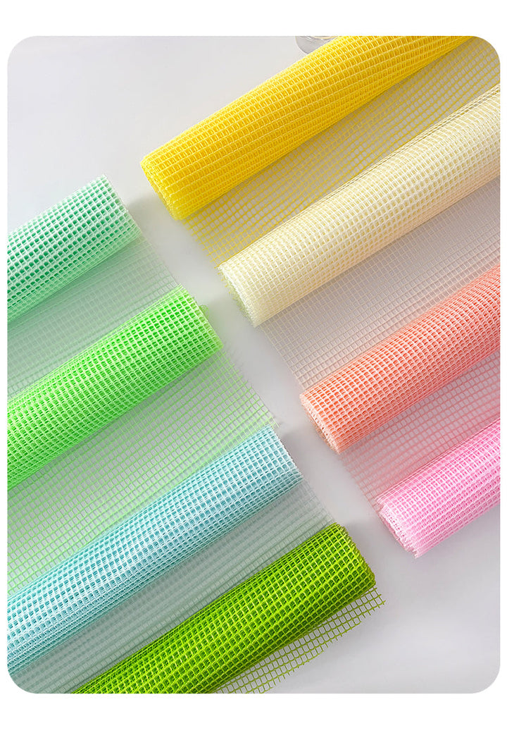 Spring Summer Bright Color Wrapping Mesh (50cmx5Yd)