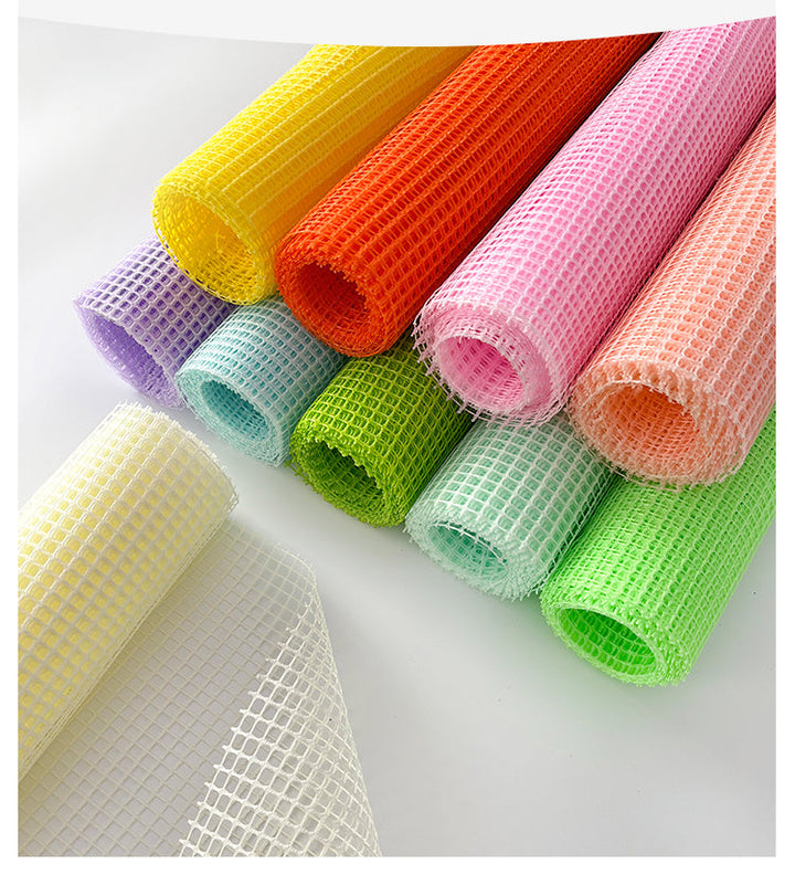 Spring Summer Bright Color Wrapping Mesh (50cmx5Yd)