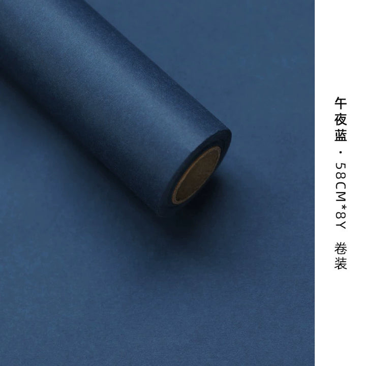 Thick Waterproof Solid Color Kraft Flower Wrapping Paper