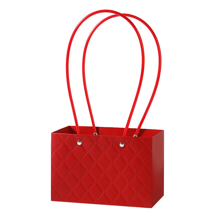 Rectangular Flower Bag with Handle Pack 10