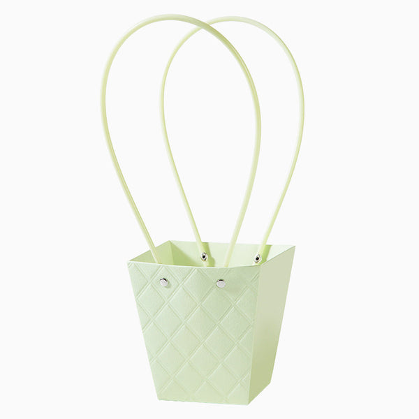 Trapezoidal Flower Bag with Handle Pack 10