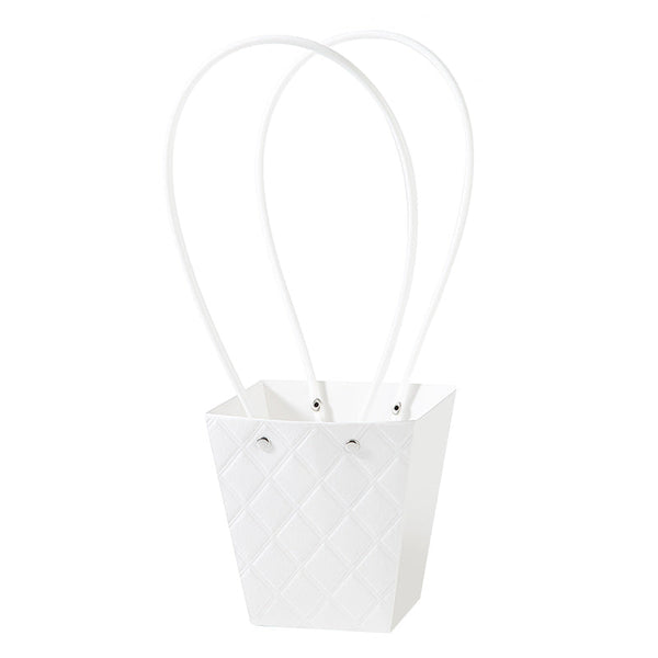 Trapezoidal Flower Bag with Handle Pack 10