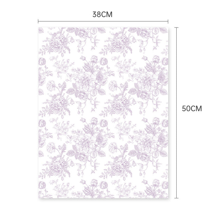 Floral Print Floristry Tissue Paper Pack 20 (50x38cm)