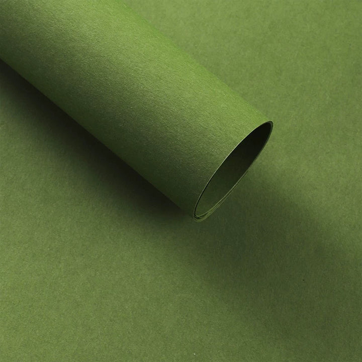 Thick Waterproof Solid Color Kraft Flower Wrapping Paper