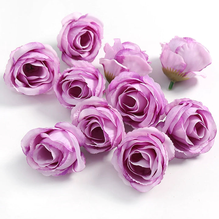 4cm Artificial Rose Flower Heads Pack 30 is a perfect addition to your floral supplies collection.