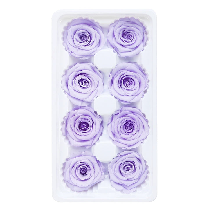 Preserved Rose 4-5cm – 12 Piece Floral Set for Creative Projects