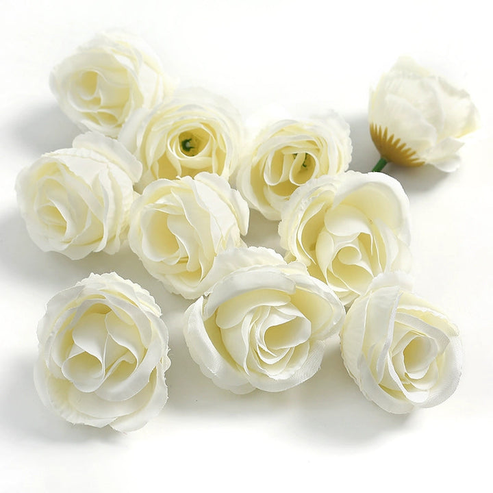 4cm Artificial Rose Flower Heads Pack 30 is a perfect addition to your floral supply collection.