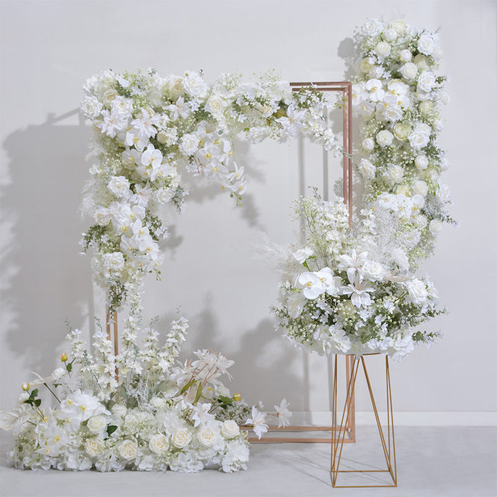 White Flower Set for Wedding Party Decor Proposal