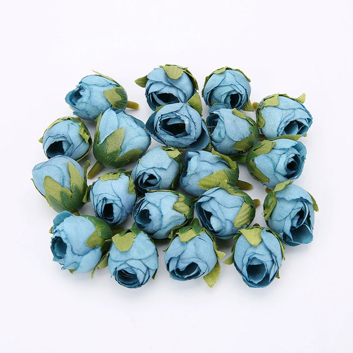 2cm Vintage Rose Buds Silk Flower Heads Pack 40 is a perfect addition to your floral supply collection.