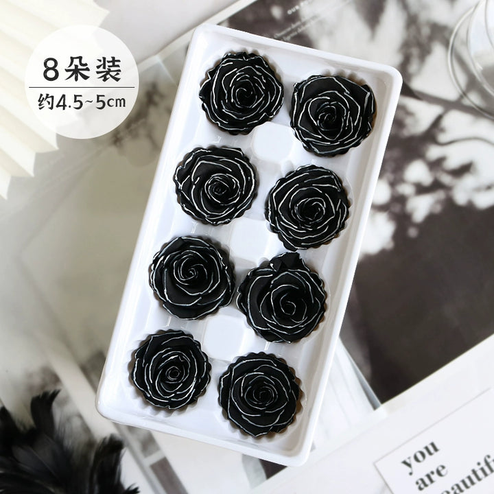 Preserved Rose 4-5cm – 21 Piece Floral Set for Creative Projects