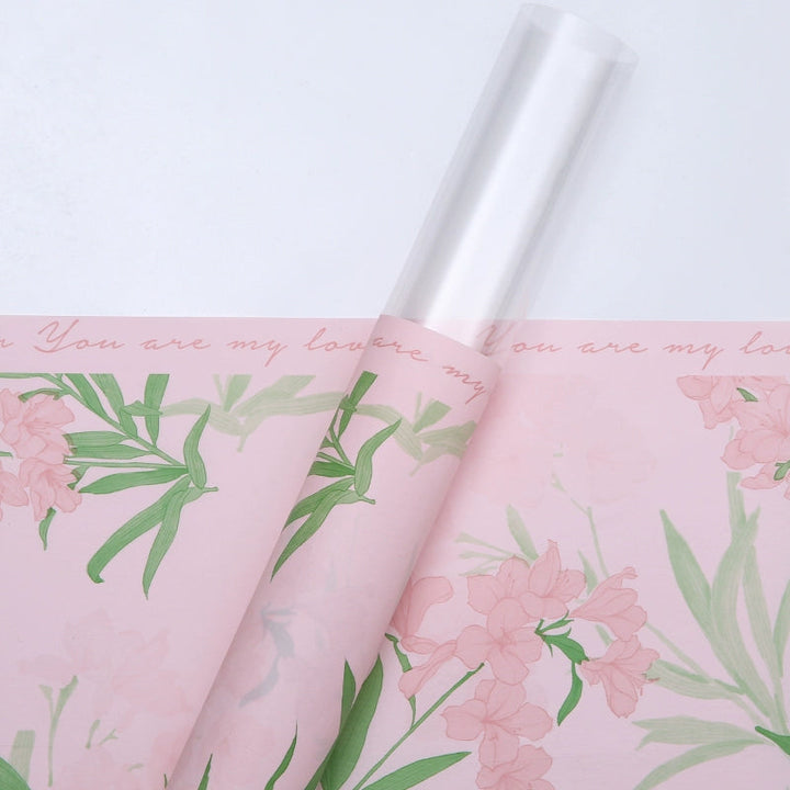 Botanical Print Flower Wrap Paper Pack 20 (30x50cm)