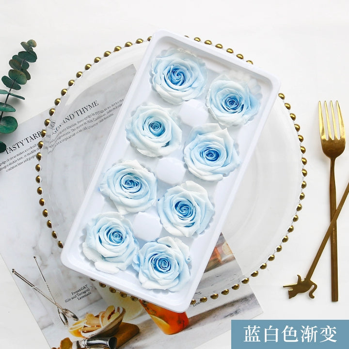 Preserved Rose 4-5cm – 38 Piece Floral Set for Creative Projects