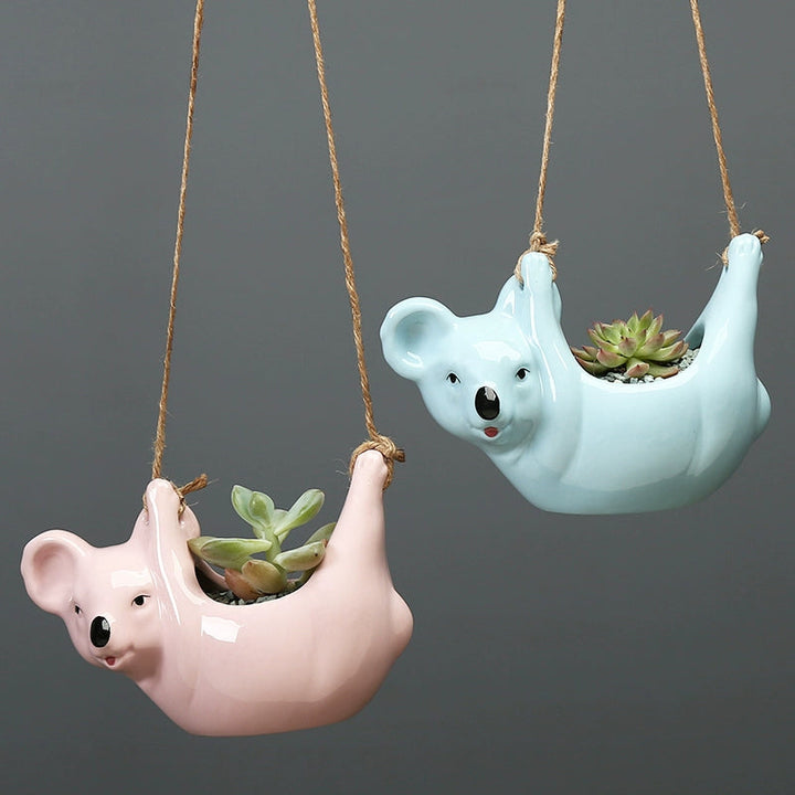 Koala Hanging Succulent Cactus Pot