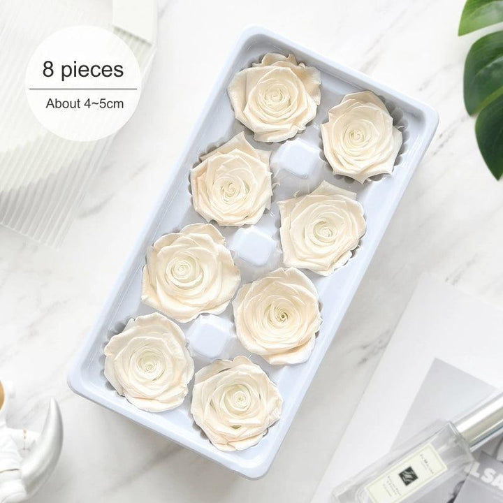 Iridescent Preserved Roses, 2-6cm Pack